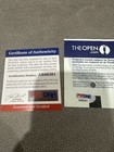 Rory Mcilroy 2014 Signed British Open Ticket Psa dna Coa Royal Liverpool Pga