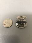 New York Police 9-11 Tribute Badge Pin Free Shipping Usa         