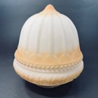 Vintage White Satin Glass Acorn Style Lamp Shade