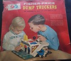 Fisher Price Dump Truckers  979 Vintage 1965 Includes All 10 Original Pieces