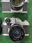 Lot Of 11 Vintage Cameras   Lens Mamiya Beauty Minolta Nikkormat Agfa Wittnauer