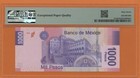 Mexico 1000 Pesos  2006  Pick   127a Pmg 67 Superb Gem  Unc Epq 