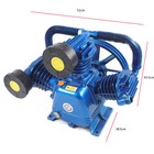 3-cylinder 2-stage 10hp 175psi Air Compressor Pump Motor Head W-style 3 Piston