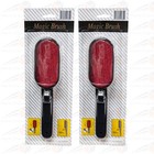  2 Pack  Original Swivel Magic Lint Brush Clothes Fabric Pet Hair Dust Remover