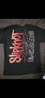 Slipknot 2023 Tour Large Black Graphic T-shirt With Front   Back Print