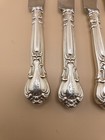 6 Gorham Chantilly 1895 Sterling Silver Dinner Master Butter Knife 9 5  Mono