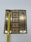 Rocky Mountain Hardware Rectangular Flush Pull  Bronze