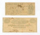  pair  1861 3  1 The State Of North Carolina Notes - Civil War Era