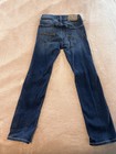 Abercrombie Kids Boys Slim Jeans Size 9 10 Adjustable Waist Dark Wash