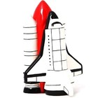 Space Shuttle Ceramic Magnetic Salt And Pepper Shaker Set