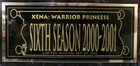 Creation Entertainment Xena-warrior Princess 6th Season Photo Plaque 187 Of 250