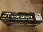 Pro grade   Xl Laser Level  With Telescoping Aluminum Tripod   Mount   Case  New