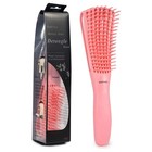 Hair Brush  Detangling Brush For Natural Black And Curly Hair Pink  Afro 3 4a   
