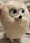 Ty The Secret Life Of Pets Fidget White Dog 9    Plush Stuffed Animal