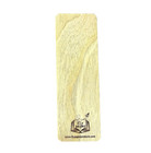 Blue Library Book Card Wood Bookmark Eco Friendly Reading Gift Made Usa