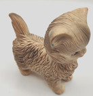 Vintage 1960 s Edward Mobley Co  Squeaky Rubber Toy Cat Works Great