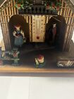 Vintage Toggili  German Wood Weather House Station Chalet Thermometer Barometer