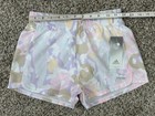 New Adidas Girls Aeroready Shorts Athletic Lined Drawstring Sz 10 12 Medium  d19