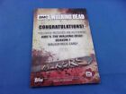 The Walking Dead Season 7 2017 Walker Costume Relic R-w4
