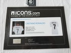 Cristiano Ronaldo Signed Real Madrid 15 16 Home Autographed Jersey   Icons Coa  
