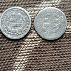 1849   1851 Seated Liberty Half Dime 90  Silver Business Strike Philadelphia
