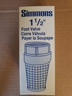 Simmons 456sb Foot Valve 1 1 2 In