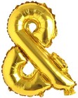 16    Gold Letter Number Foil Balloon Wedding Celebration Party Decor
