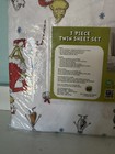 Dr Seuss The Grinch 3 Piece Twin Sheet Set