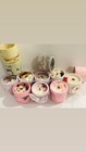 Organic Scented Candle Handmade Wood Wick  Natural Eco-soy Wax  Non-toxic  8 Oz