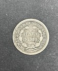 1858-p Seated Liberty Half Dime