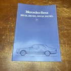 Mercedes Benz S-class W126 Brochure