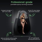 Large Spray Tan Tent  c Deluxe Pop Up Tent Portable Tanning Booth With Carry Ca