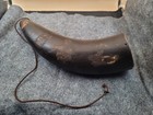 Antique Powder Horn 18th Or 19th Century Fair Condition Great Untouched Petina 