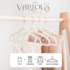 Day Premium Velvet Clothes Hangers Non-slip Flocked Felt Hangers Heavy 