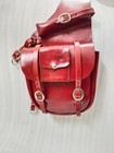 Best Quality Western Leather Plain Saddle Bag With Steel Hardware 
