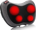 Shiatsu Back Massager With Heat - Deep Tissue Neck   Shoulder Pain Relief Pillow