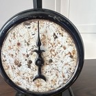Vintage  Black Metal Kitchen Scale