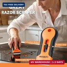Razor Blade Scraper Tool  Paint  Windows  Glass Stovetop Scraper