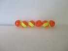 6  1  Fishing Bobbers Small Round Ball Floats Plastic Snap On Float Choice