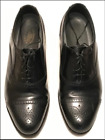 Vintage Dexter Men s Black Leather Wingtip Brogue Oxford Shoes 9 M