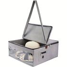 Fabric Cloth Hat Storage Box Home Storage With Dust Cover Storage Bag Travel 
