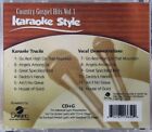 Country Gospel Hits Volume 1 Christian Karaoke Style New Cd g Daywind 6 Songs