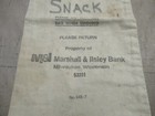 M i Marshall   Ilsley Bank       Bank Money Bag   