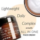 All-in-one Snail Repair Cream Korean Face Moisturizer With Snail Mucin   12 N   