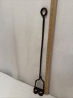 Vintage  b  Letter Cattle Branding Iron Western Metal Collectible Ranch