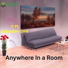 17ft Surge Protector Power Strip W  Usb C  1200j Protect  7 Outlets Exten