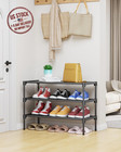 3 Tier Shoe Rack Organizer Shelf Stackable Closet Entryway Garage 27 5 Inch