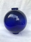     Antique Cobalt Blue Lightning Rod Ball   For Display Home Barn Patio Garden