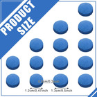 20 Pcs Billiard Pool Cue Tips Replacement Kit Pool Stick Tips With Storage Box F