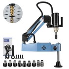 M3-m16 Electric Tapping Machine Tapper Arm W  9x Ansi Collets Flexible Arms 360  